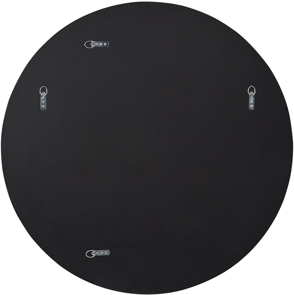 Beliani Sieninis veidrodis CHARRON 80 cm, rožinio aukso spalvos