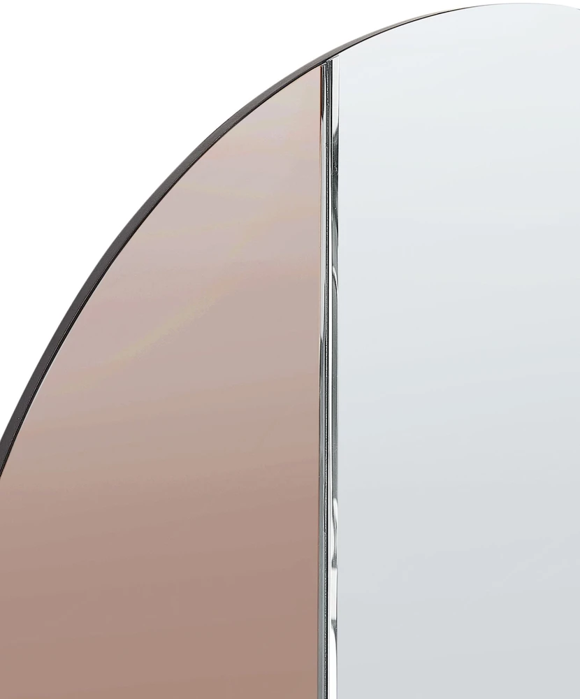 Beliani Sieninis veidrodis CHARRON 80 cm, rožinio aukso spalvos