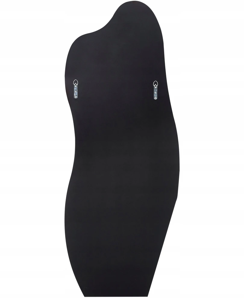 Beliani Sieninis veidrodis ESTANG 50 cm 140 cm sidabrinės spalvos