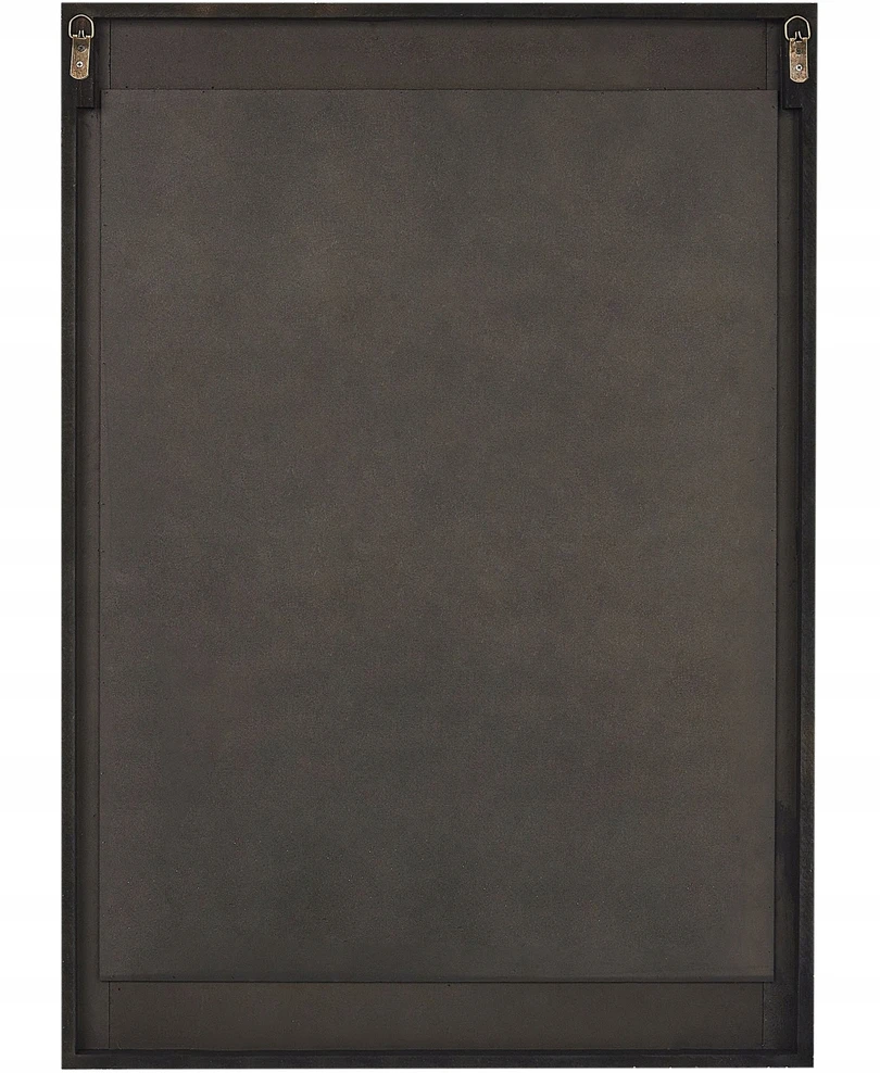 Beliani Sieninis veidrodis MARCIGNY 70 cm 100 cm Boucle, kreminės spalvos