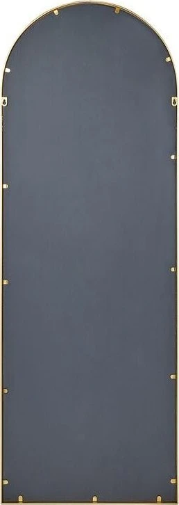 Beliani Sieninis veidrodis CROSSES 60 cm 170 cm metalinis auksinis