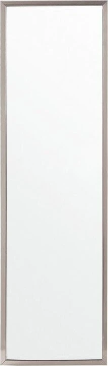 Beliani Pastatomas veidrodis TORCY 140 cm, sidabrinis
