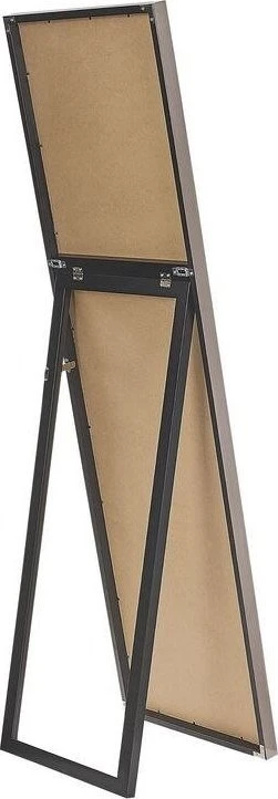Beliani Pastatomas veidrodis TORCY 140 cm, sidabrinis