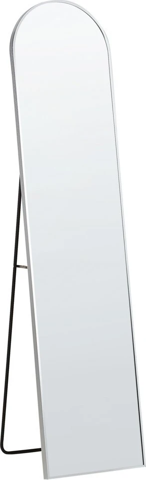 Beliani Pastatomas veidrodis BAGNOLET 150 cm, metalinis, sidabrinis