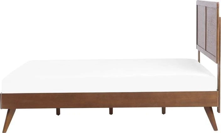 Beliani Lova ISTRES 180 x 200 cm tamsaus uosio spalvos