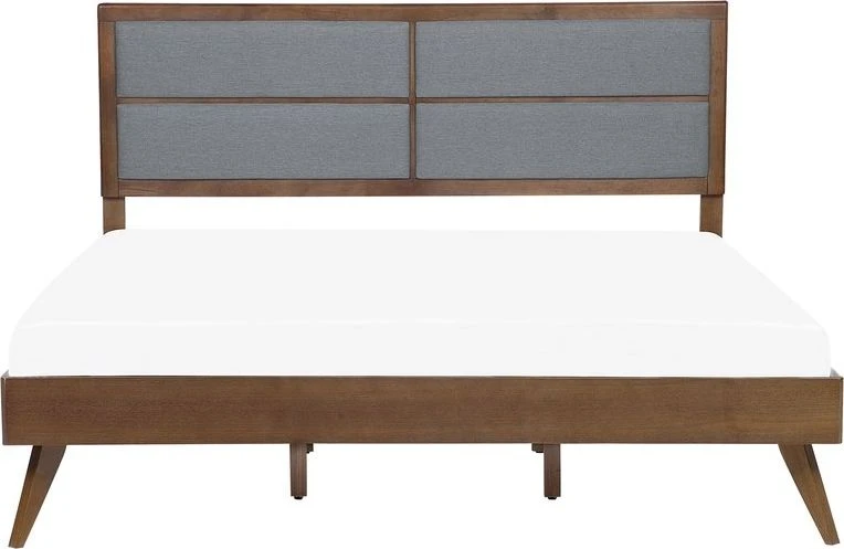 Beliani Lova POISSY 180 x 200 cm tamsaus uosio spalvos