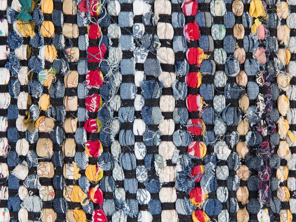 Beliani Kilimas ALANYA spalvotas 160 x 230 cm medvilninis
