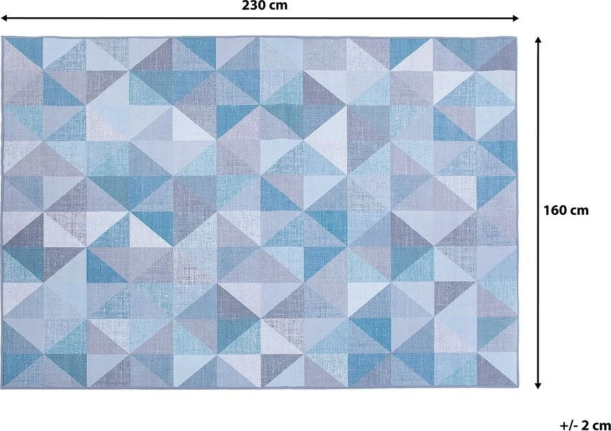 Beliani Kilimas KARTEPE spalvotas 160 x 230 cm