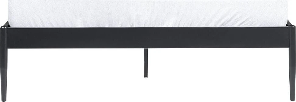 Beliani Metalinė lova VAURS 140 x 200 cm, juoda