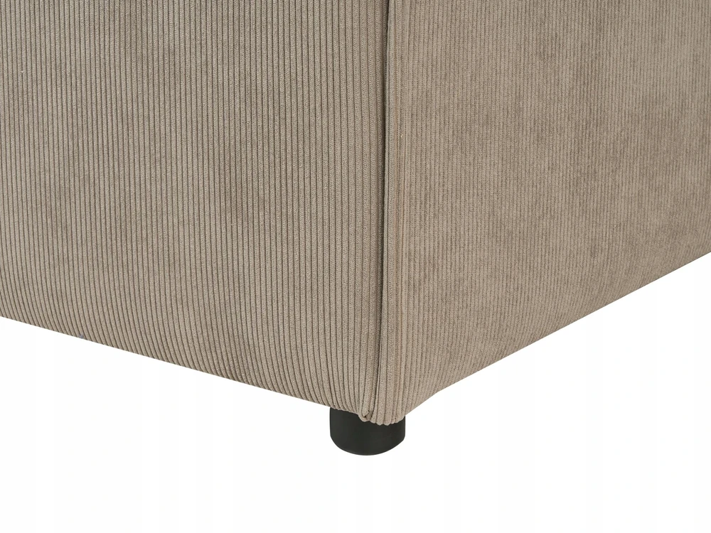 Sofa Beliani Kampinis modulis ARDAL Dešininis šviesiai rudas velvetas