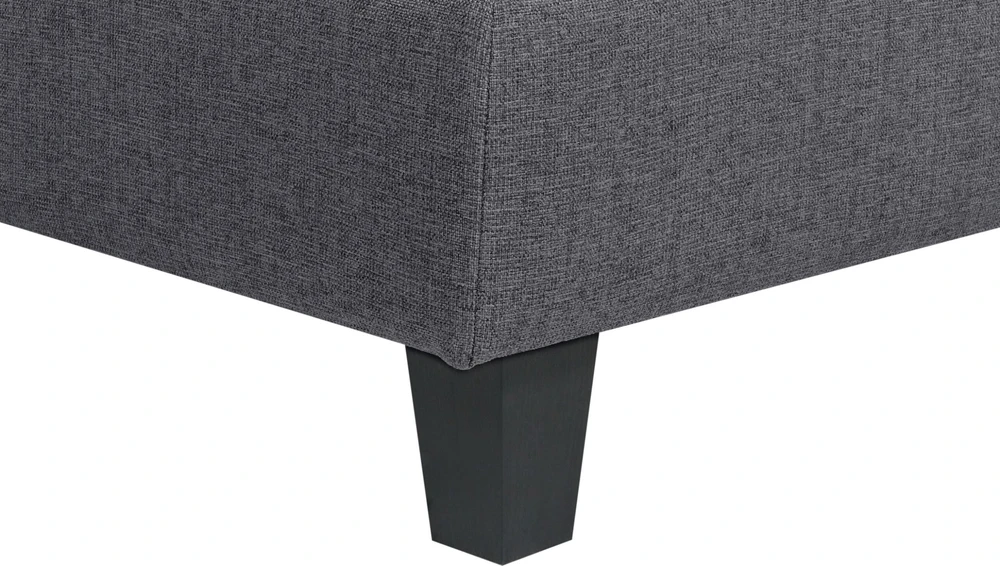 Sofa Beliani Kampinis modulis UNSTAD tamsiai pilkas