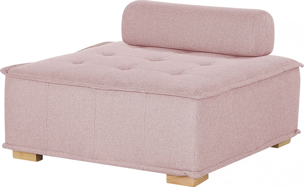 Sofa Beliani Modulinis 4 vietų poilsio komplektas TIBRO rožinės spalvos