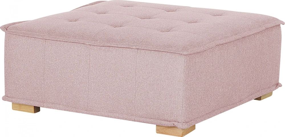 Sofa Beliani Modulinis 4 vietų poilsio komplektas TIBRO rožinės spalvos