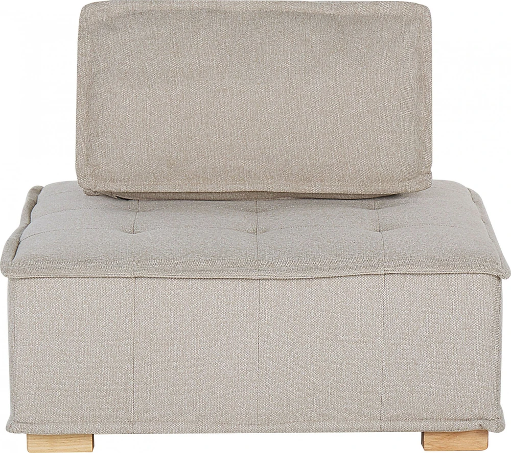 Sofa Beliani Moduulinis baldų komplektas 4 asmenims TIBRO šviesiai smėlio spalvos