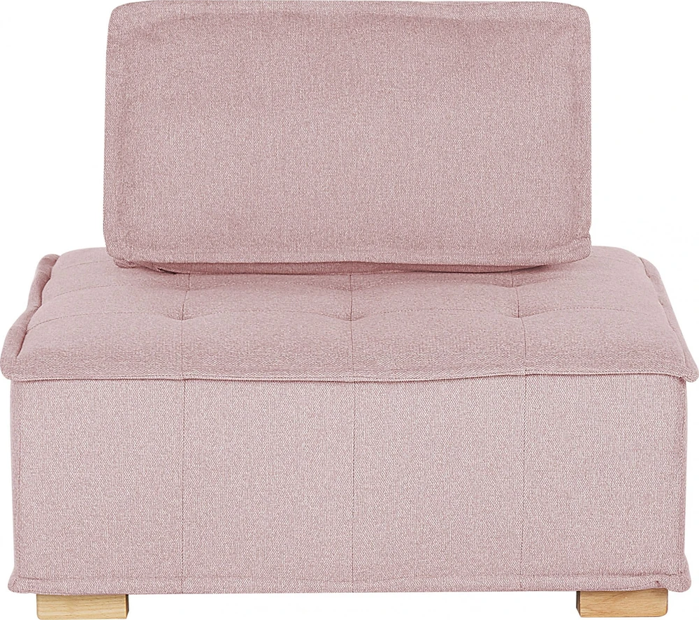 Sofa Beliani Modulinis 4 vietų poilsio komplektas TIBRO rožinės spalvos