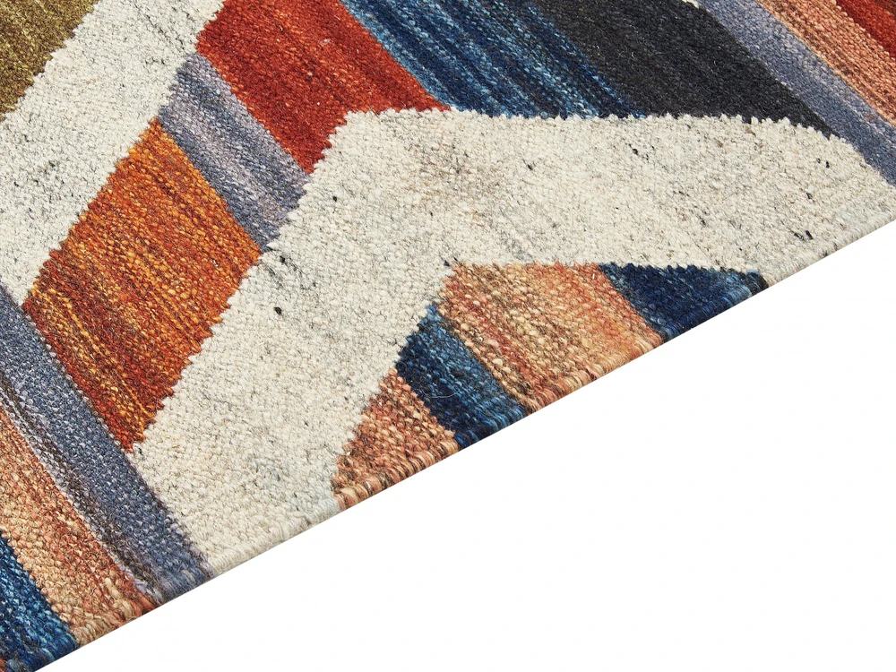 Beliani Kilimas MRGASHAT spalvingas 200 x 300 cm vilnonis Kilim