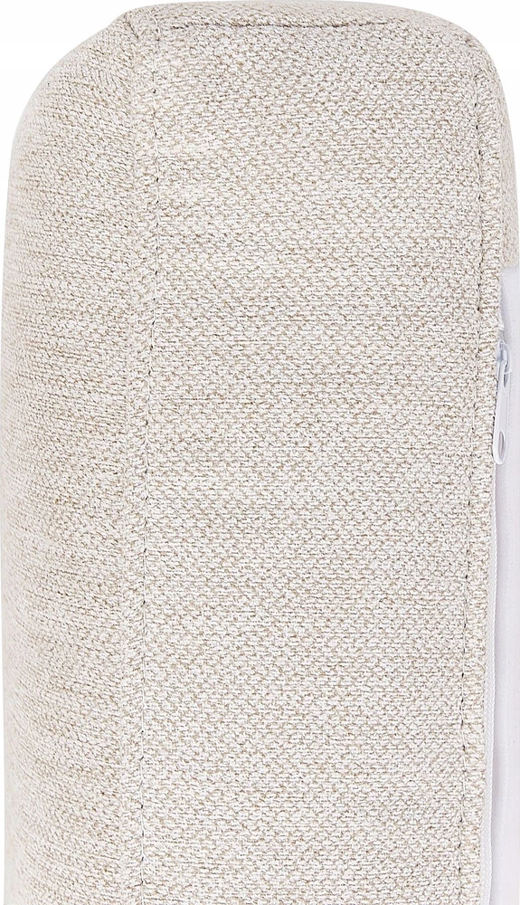 Beliani 2 vietų kampinė sofa BREDA, šviesiai smėlio spalvos, dešininė