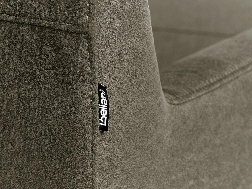 Beliani Trivietė kampinė sofa ELVENES Veliūrinė Tamsiai žalia Dešininė