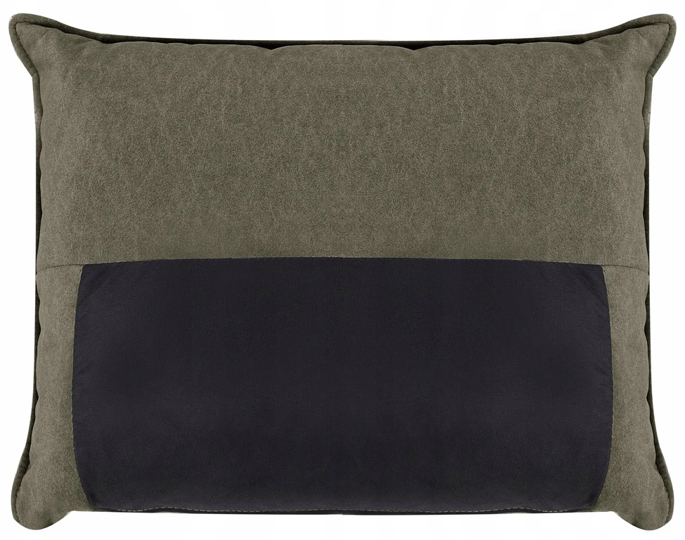 Beliani Trivietė kampinė sofa ELVENES Veliūrinė Tamsiai žalia Dešininė