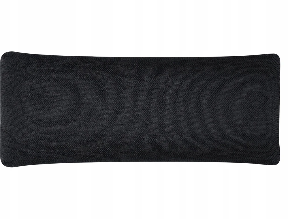 Beliani 4 vietų kampinė sofa IKAST juoda kairinė