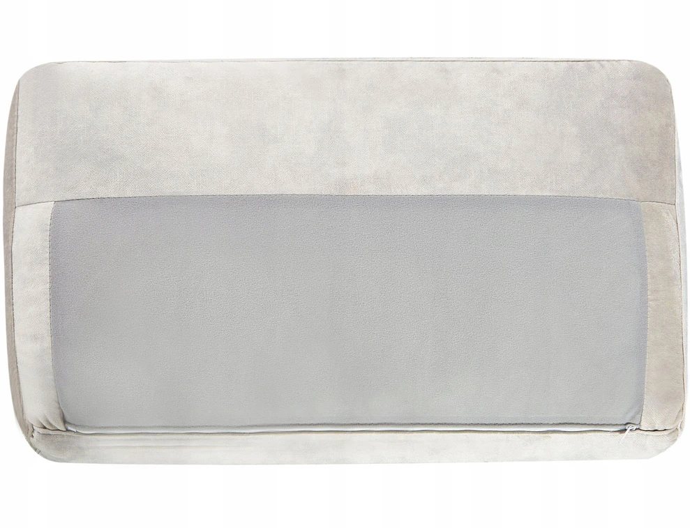 Beliani 4 vietų kampinė sofa KIRUNA, veliūras, šviesiai smėlio spalvos, dešinė pusė