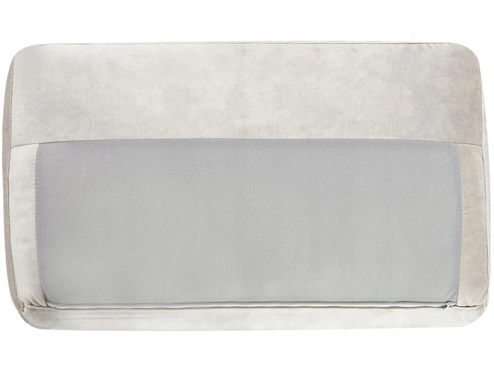 Beliani 4 asmenų kampinė sofa KIRUNA, veliūras, šviesiai smėlio spalvos, kairinė