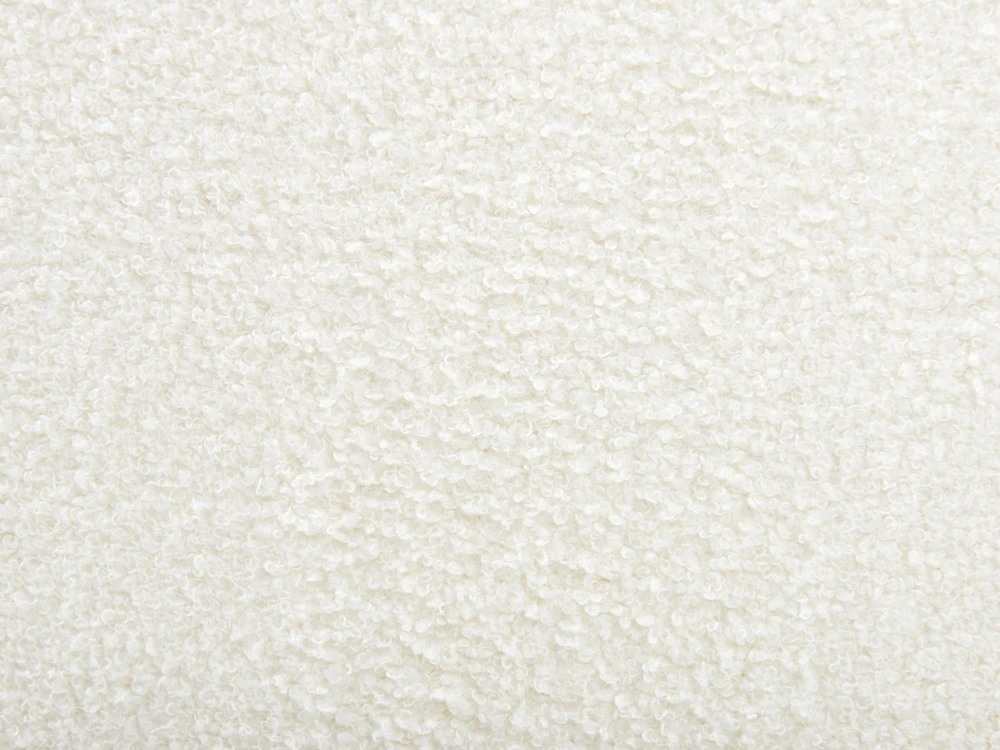 Beliani 4 vietų kampinė sofa LUNGO, „Boucle“, balta, kairinė