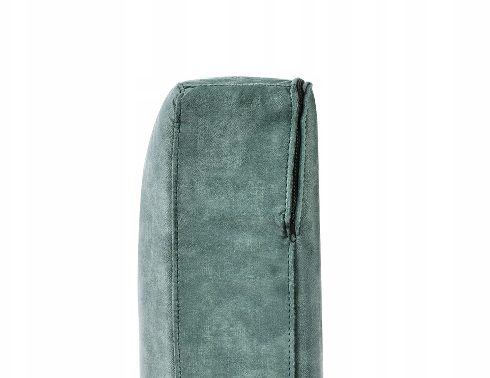Beliani Kampinė sofa OSLO, 4 vietų, veliūrinė, lazūros mėlyna, kairinė