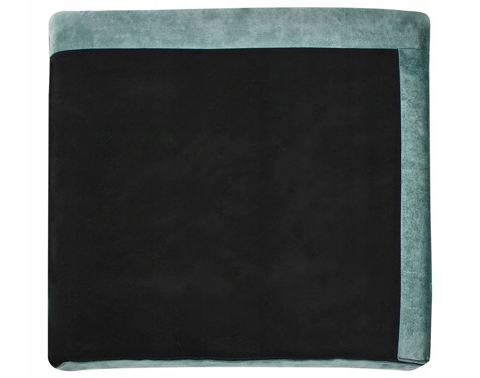 Beliani Kampinė sofa OSLO, 4 vietų, veliūrinė, lazūros mėlyna, kairinė