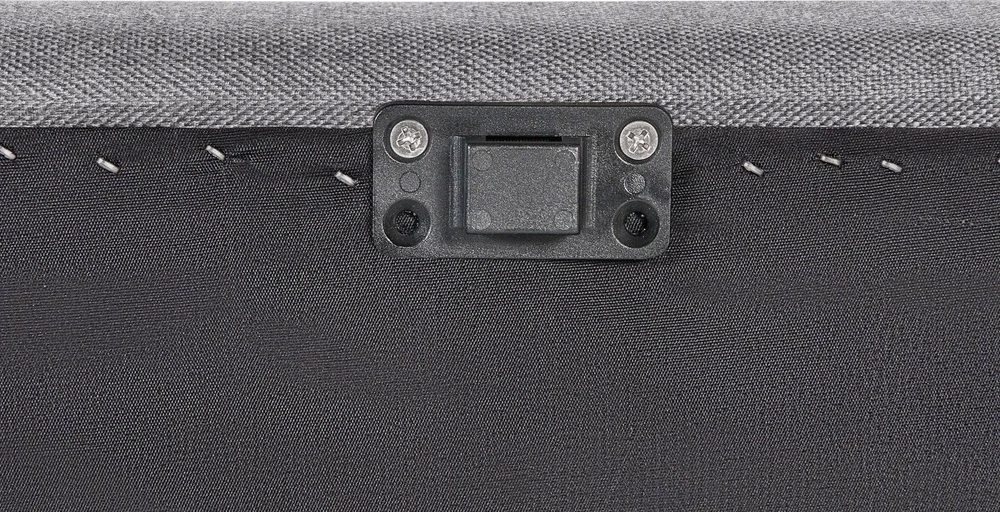 Beliani 5 vietų sodo kampinė sofa LORETELLO pilka