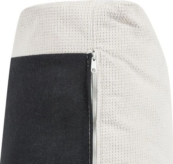 Beliani Trivietė kampinė sofa MALOY, šenilas, kreminė balta, kairinė