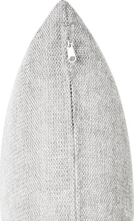 Beliani Trivietė kampinė sofa SVANSELE pilka, kairinė