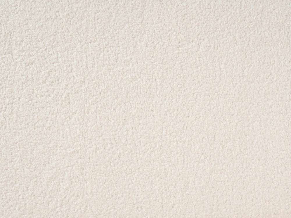Beliani 4 vietų kampinė sofa SIGGARD Boucle balta, dešininė