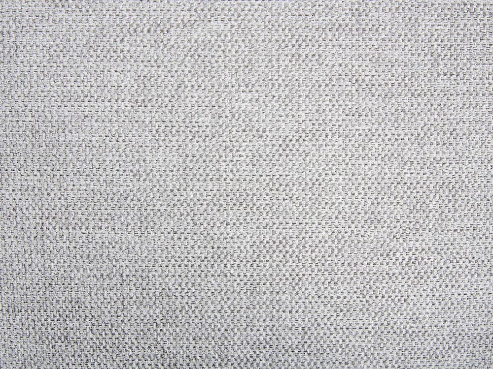 Beliani Trivietė kampinė sofa ELGA, linas, šviesiai pilka, dešininė