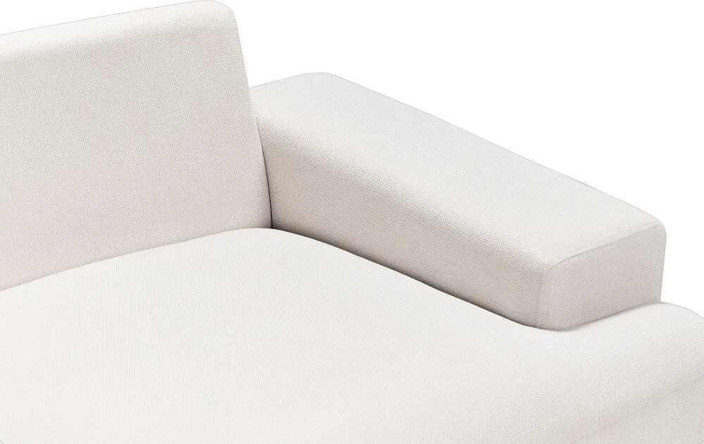 Beliani 4 vietų kampinė sofa MARIFERD šviesiai smėlio spalvos dešininė