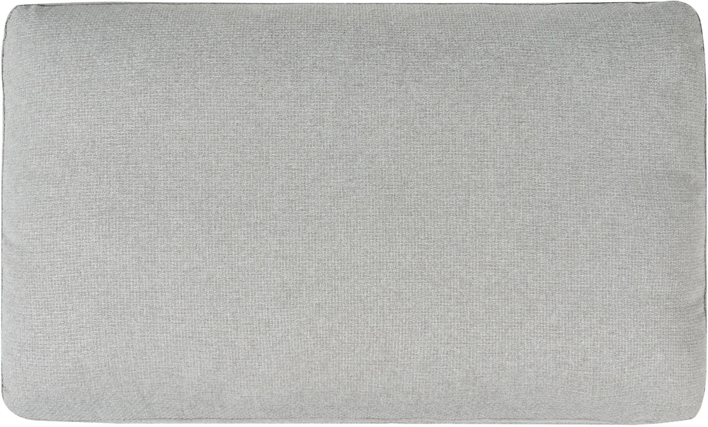 Beliani Išskleidžiama kampinė sofa HRISEY, 3 vietų, sintetinio lino audinys, šviesiai pilka, su daiktadėže, dešininė