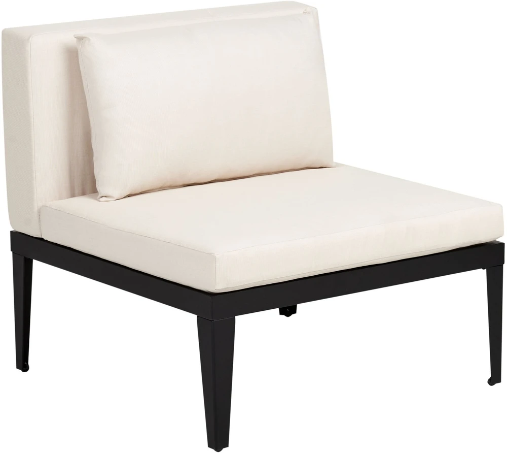 Lauko baldų komplektas Beliani Sodo kampinė sofa su staliuku 4 asmenims BRACCIANO dešininė, šviesiai smėlio spalvos, sertifikuota akacijos mediena