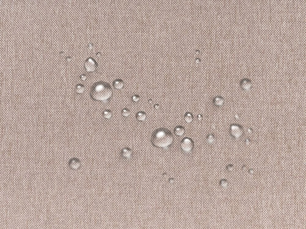 Beliani 3 vietų sodo sofa LORETELLO dešininė, smėlio spalvos