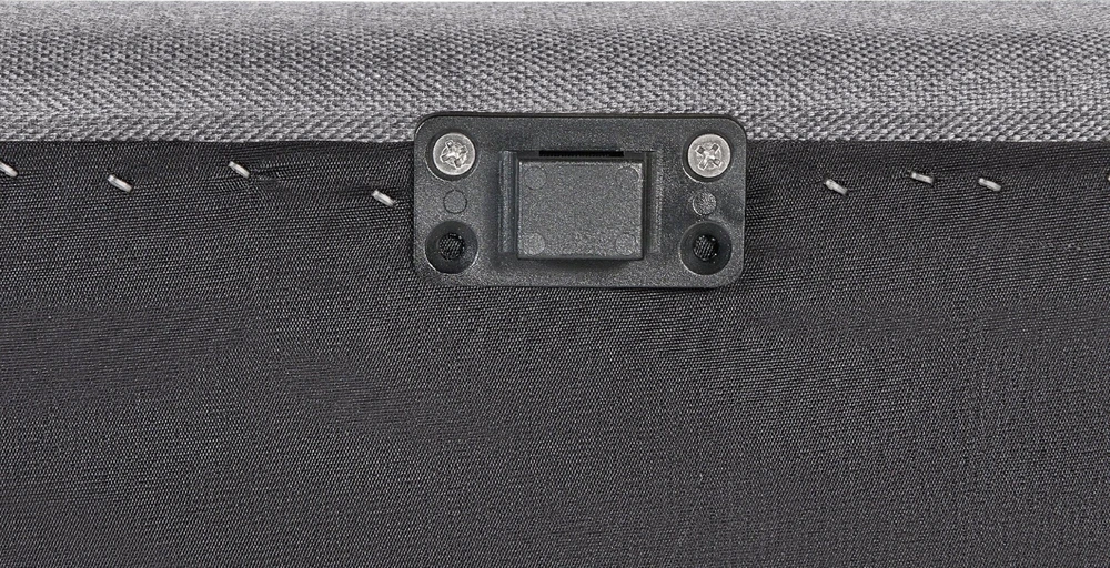 Beliani Sodo sofa 3 asmenims LORETELLO dešininė pilka