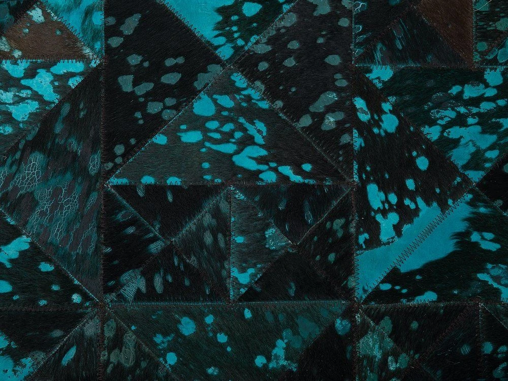 Beliani Kilimas ATALAN Rudas 140 x 200 cm Natūrali oda