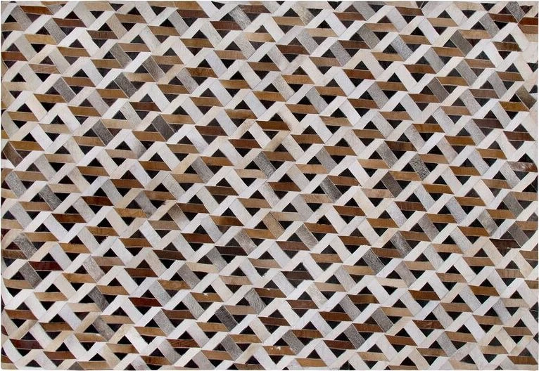 Beliani Kilimas TUGLU rudas 160 x 230 cm natūrali oda