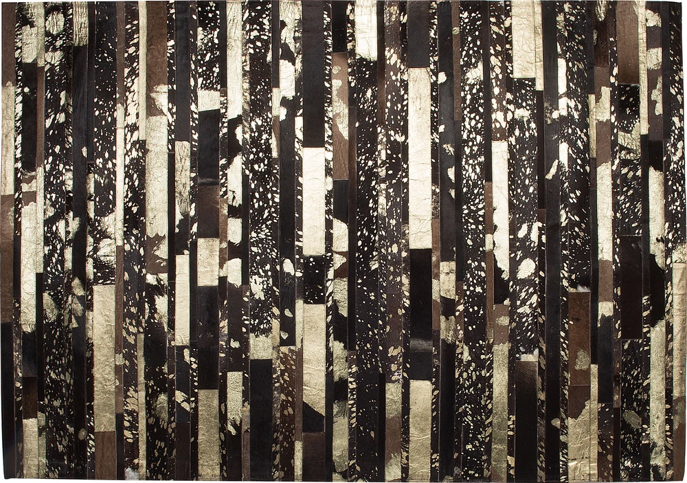 Beliani Kilimas ARTVIN rudas 160 x 230 cm natūrali oda