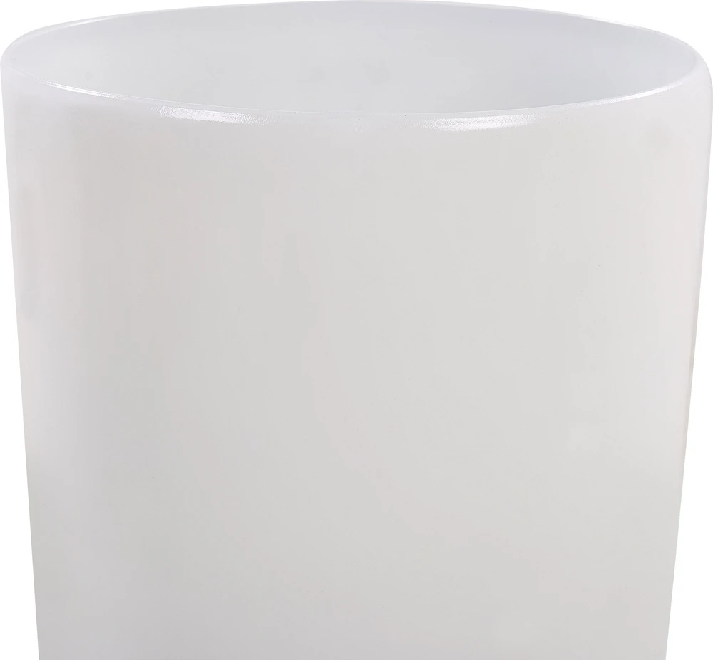 Beliani Gėlių vazonas TSERIA 32 cm Baltas