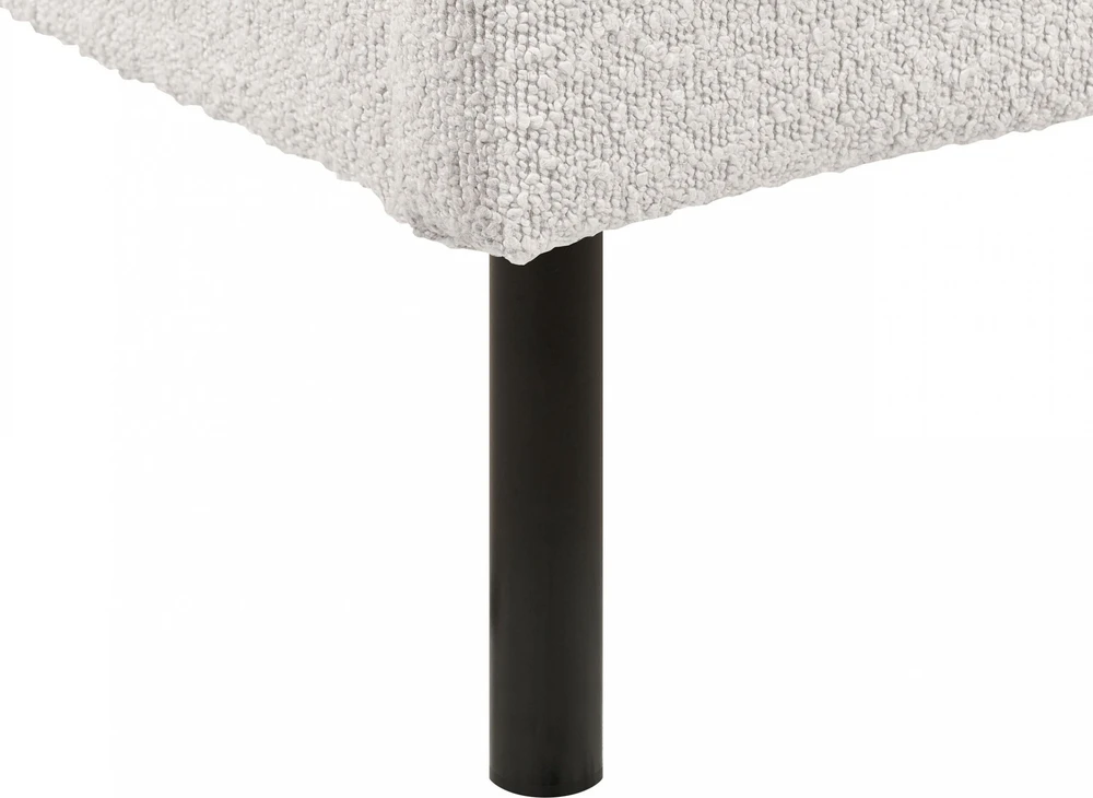 Beliani Lova Boucle MARGUT 180 x 200 cm balta