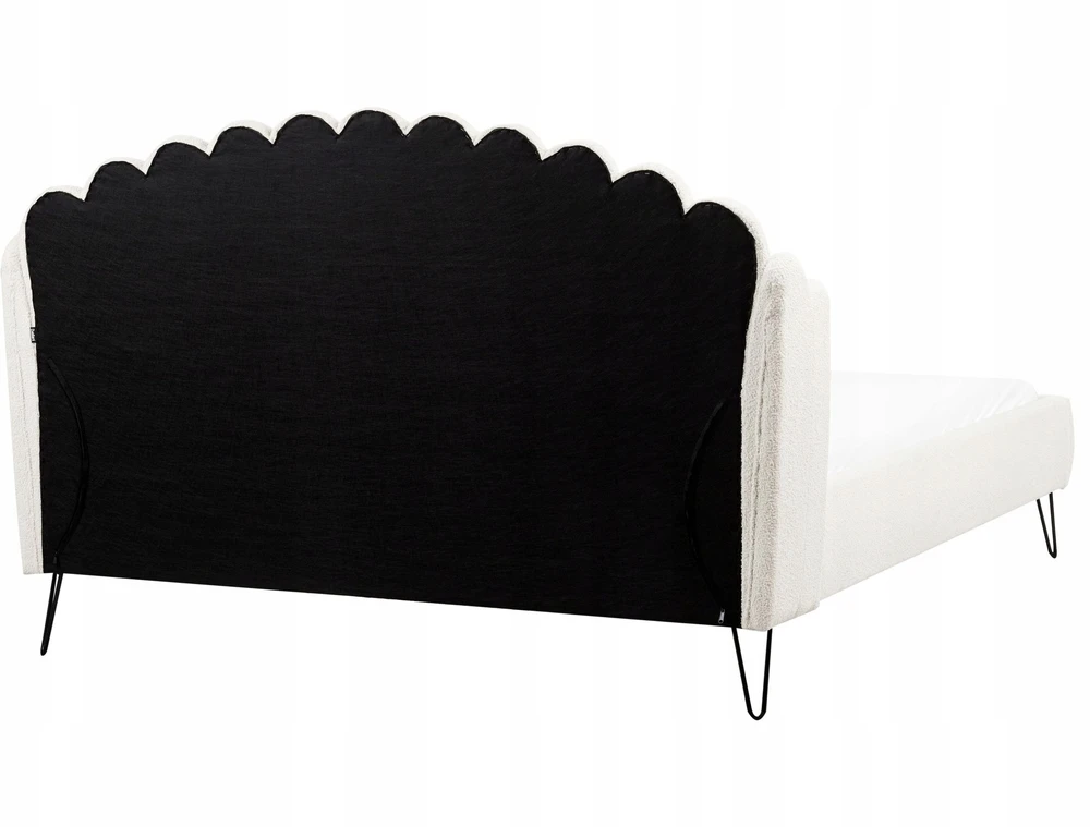Beliani Lova Boucle AMBILLOU 180 x 200 cm, balta