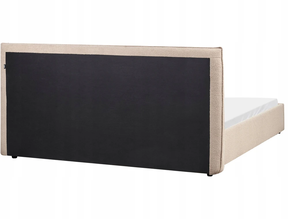 Beliani Lova Boucle LAVAUR 180 x 200 cm smėlio spalvos