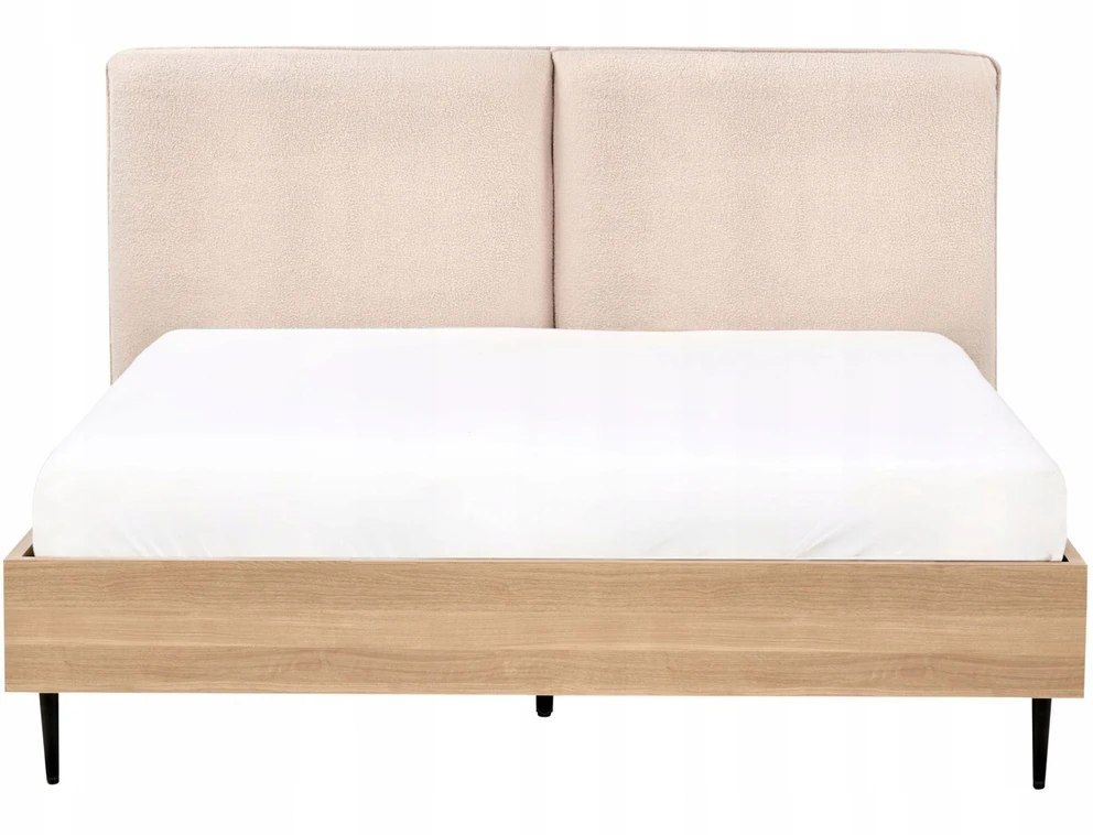 Beliani Lova Boucle LIMANTON 140 x 200 cm smėlio spalvos
