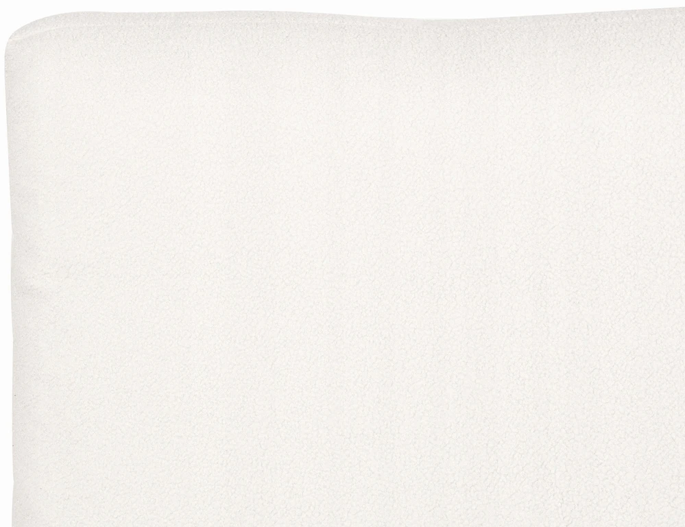 Beliani Lova Boucle MELLE 180 x 200 cm, kreminė balta