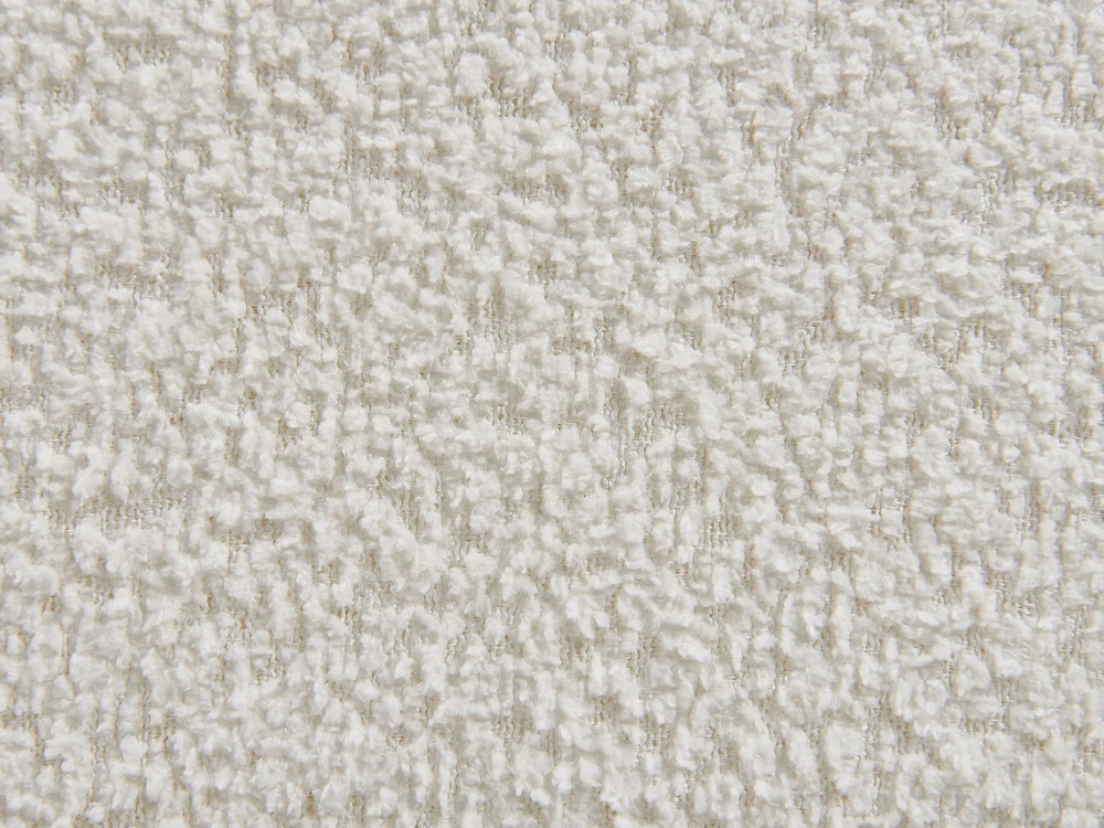 Beliani Lova Boucle MIRANDE 180 x 200 cm, kreminės baltos spalvos