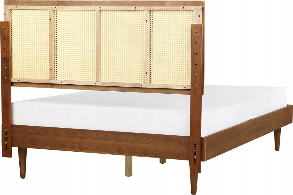 Beliani Rotango lova AURAY 140 x 200 cm ruda